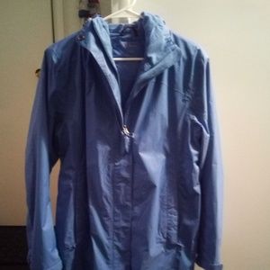 LL Bean fleece lined raincoat
